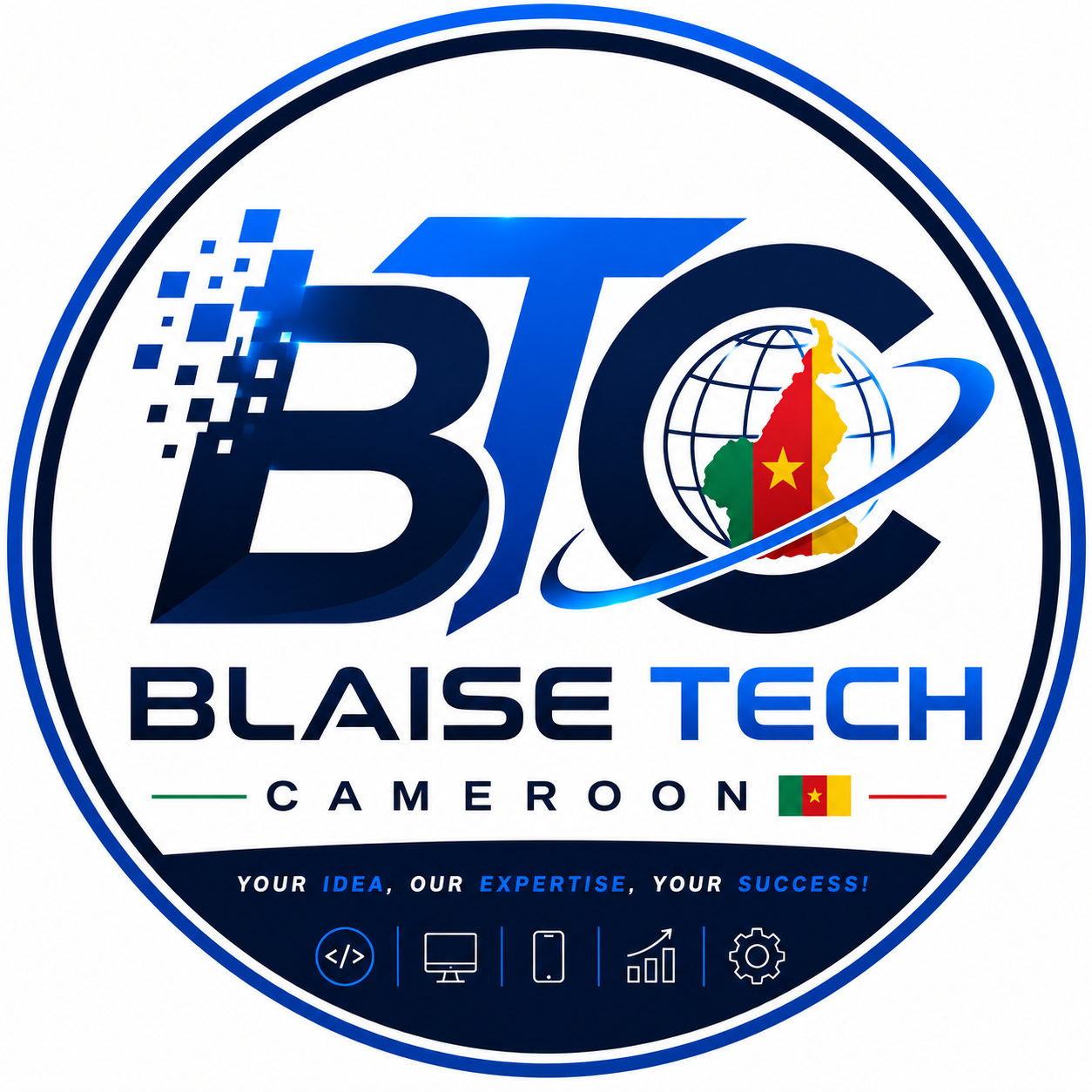 Blaise Tech Cameroon logo